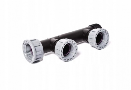 KOLEKTOR NA 2 ELEKTROZAWORY 1`` ELYSEE